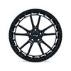 Rtx Alloy Wheel, RS05 20x8.5 5x114.3 ET40 CB67.1 Gloss Black 083076